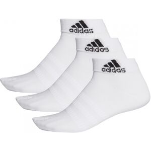 Adidas - Calcetines Light Ankle (3 Pares), Unisex, White, L