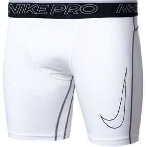 Nike - Malla Corta Pro Dri-Fit, Hombre, White-Black, XL