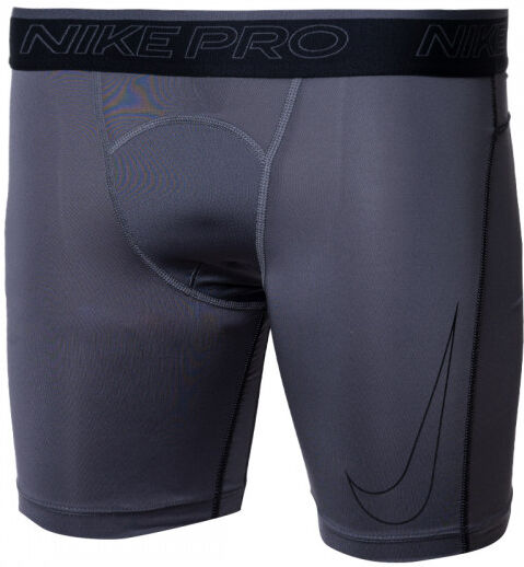 Nike - Malla Corta Pro Dri-Fit, Hombre, Iron Grey-Black, S