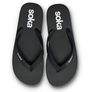 Soka - Chanclas Flip Flop Soul, Hombre, Black, 39 Soka - Chanclas Flip Flop Soul, Hombre, Black, 39