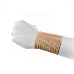 Rehab Medic - Venda elástica para muñeca, Unisex, Beige