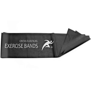 Rehab Medic - Banda de látex resistencia extra fuerte especial (1,5 m), Unisex, Negro