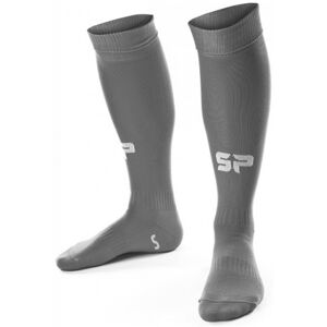 SP Fútbol - Medias extralargas, Unisex, Gris, S