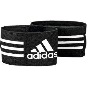 Adidas - Guardaespinilleras Ankle Strap, Unisex, Black-White