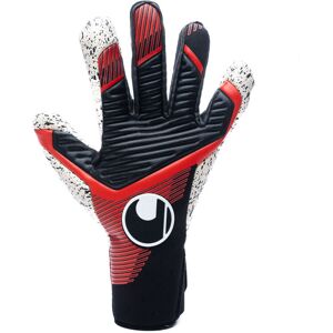 Uhlsport - Guantes de portero Powerline Supergrip+, Unisex, Black-Red-White, 9