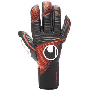 Uhlsport - Guantes de portero Powerline Absolutgrip HN, Unisex, Black-Red-White, 9