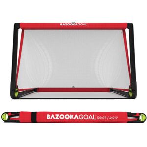 Bazooka Goal - Varios Porteria Multiusos PVC (120 x 75), Unisex, Red-White