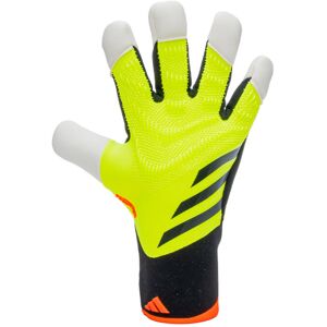 Adidas - Guantes de portero Predator Pro Hybrid, Unisex, Solar yellow-Black-Solar red, 7,5