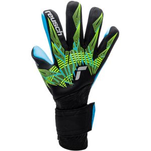 Reusch - Guantes de portero Pure Contact Aqua, Unisex, Black-Green, 10