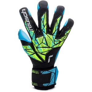 Reusch - Guantes de portero Attrakt Aqua, Unisex, Black-Green, 9,5