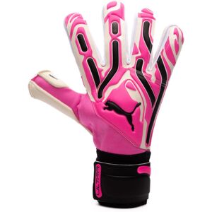 Puma - Guantes de portero Ultra Pro Flat, Unisex, Poison Pink-Puma White-Puma Black, 11