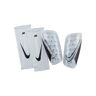 Nike - Espinillera Mercurial Lite, Unisex, White-Black, L