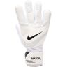 Nike - Guantes de portero Match Niño, Unisex, White-Pure platinum, 4