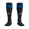 Joma - Medias Atalanta Primera Equipación 2023-2024, Unisex, Black-Blue, 39-42