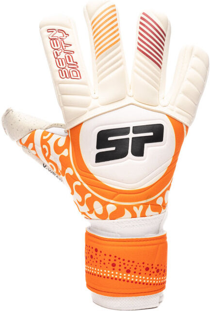 SP Fútbol - Guantes de portero Serendipity Pro 5 Continentes, Unisex, White-Orange, 7