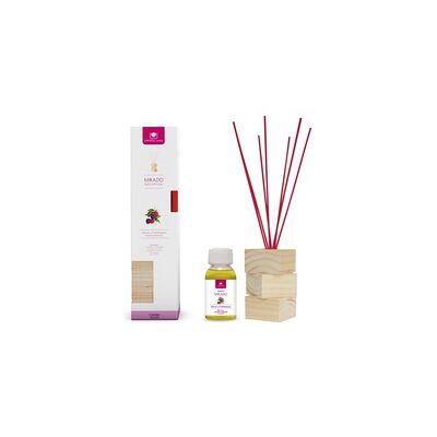 Kit completo natural wood moras y frambuesas cañas + esencia + base de madera 2 unidades - Cristalinas Kit completo natural wood moras y frambuesas cañas + esencia + base de madera 2 unidades - Cristalinas