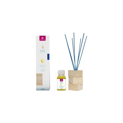 Kit completo natural wood bebé y colonia cañas + esencia + base de madera 2 unidades - Cristalinas Kit completo natural wood bebé y colonia cañas + esencia + base de madera 2 unidades - Cristalinas