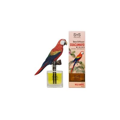 3 x Ambientador sys difusor guacamayo wild animal 90 ml - Laboratorio SYS 3 x Ambientador sys difusor guacamayo wild animal 90 ml - Laboratorio SYS