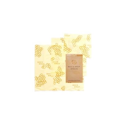 Eddingtons Marca Envolturas de Cera de Abeja - Tamaños Variados - Cubierta de Comida Ecológica Eddingtons Marca Envolturas de Cera de Abeja - Tamaños Variados - Cubierta de Comida Ecológica