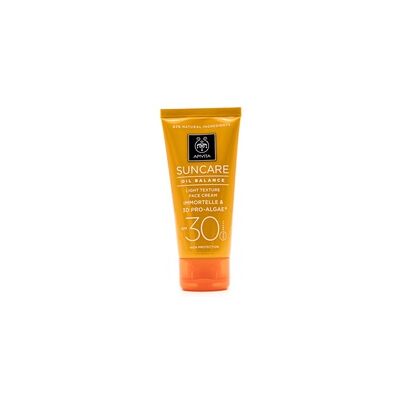 Crema Facial Regulador Grasa SPF30 50 ml de crema - Apivita Crema Facial Regulador Grasa SPF30 50 ml de crema - Apivita