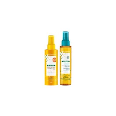 Polysianes spray solar sublime SPF 50 200ml + aceite reparador aftersun 150ml 1 unidad - Klorane Polysianes spray solar sublime SPF 50 200ml + aceite reparador aftersun 150ml 1 unidad - Klorane