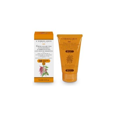 Crema Aceleradora del Bronceado de Aceite de Amaranto 75 ml - L'Erbolario Crema Aceleradora del Bronceado de Aceite de Amaranto 75 ml - L'Erbolario