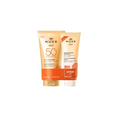 Set de Leche Solar SPF50 y Champú After Sun de Nuxe Sun Set de Leche Solar SPF50 y Champú After Sun de Nuxe Sun