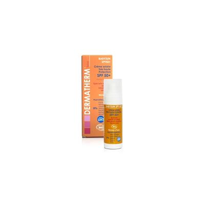 Crema solar alta protección bebé SPF 50+ Bio 50 ml de crema - Dermatherm Crema solar alta protección bebé SPF 50+ Bio 50 ml de crema - Dermatherm