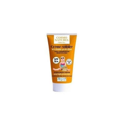 Crema solar alta protección SPF50+ 50 ml de crema - Cosmo Naturel Crema solar alta protección SPF50+ 50 ml de crema - Cosmo Naturel