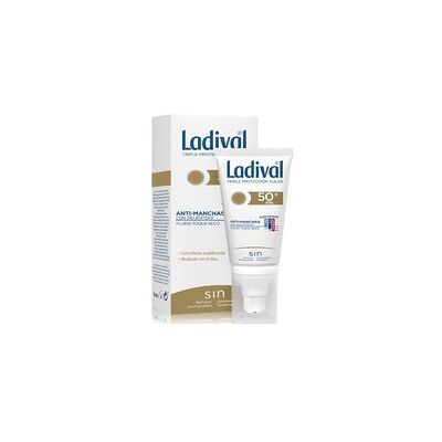Anti Manchas Toque Seco SPF50+ 50 ml - Ladival Anti Manchas Toque Seco SPF50+ 50 ml - Ladival