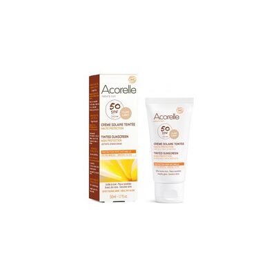 Crema Facial Color Clair SPF 50 50 ml de crema - Acorelle Crema Facial Color Clair SPF 50 50 ml de crema - Acorelle
