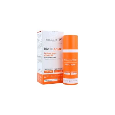 Protector solar Bio 10 anti-manchas SPF50 (piel mixta-grasa) 50 ml de crema - Bella Aurora Protector solar Bio 10 anti-manchas SPF50 (piel mixta-grasa) 50 ml de crema - Bella Aurora