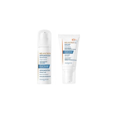 Pack Despigmentante + Crema Ligera Melascreen UV SPF50+ 40 unidades de 40ml - Ducray Pack Despigmentante + Crema Ligera Melascreen UV SPF50+ 40 unidades de 40ml - Ducray
