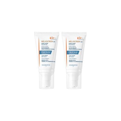 Dúo Crema Ligera Melascreen UV SPF50+ 2 unidades de 40ml - Ducray Dúo Crema Ligera Melascreen UV SPF50+ 2 unidades de 40ml - Ducray