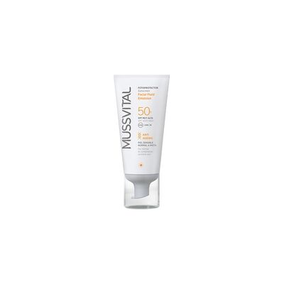 Emulsión fluida facial fotoprotectora SPF50+ 50 ml de crema - Mussvital Emulsión fluida facial fotoprotectora SPF50+ 50 ml de crema - Mussvital