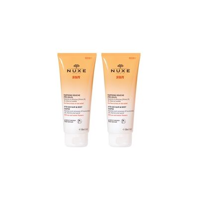 Nuxe Sun Champú y gel after sun cuerpo y cabello duplo 2x200ml 2 unidades de 200ml - Nuxe Nuxe Sun Champú y gel after sun cuerpo y cabello duplo 2x200ml 2 unidades de 200ml - Nuxe