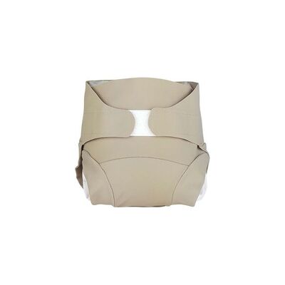 Pañal lavable beige Talla S (4-8 kg) 1 unidad - Hamac Pañal lavable beige Talla S (4-8 kg) 1 unidad - Hamac