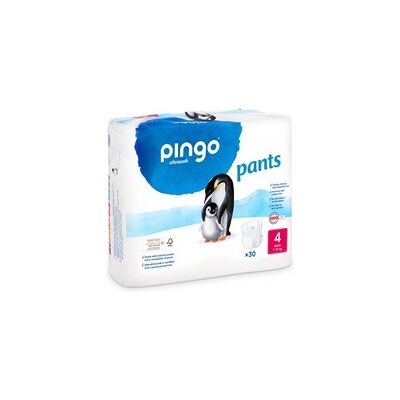 Pingo Pañales Orgánicos - Talla 4 - Protección contra fugas Pingo Pañales Orgánicos - Talla 4 - Protección contra fugas