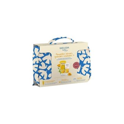 Pack regalo neceser bebé: crema pañal + gel champú 75 ml + 200 ml - Weleda Pack regalo neceser bebé: crema pañal + gel champú 75 ml + 200 ml - Weleda
