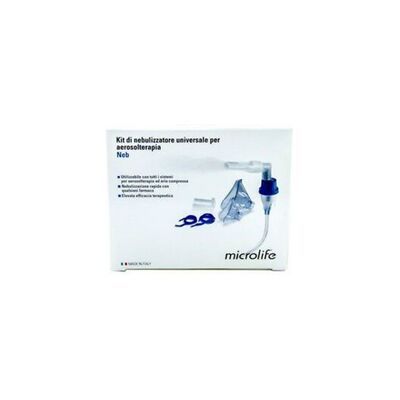 Kit completo de nebulizador Pro "Breath Enhanced" X Terapia con aerosol 1 unidad - Microlife Kit completo de nebulizador Pro "Breath Enhanced" X Terapia con aerosol 1 unidad - Microlife