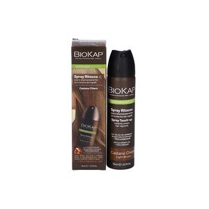 Spray Retoque (Color Castaño Claro) 75 ml - Biokap Spray Retoque (Color Castaño Claro) 75 ml - Biokap