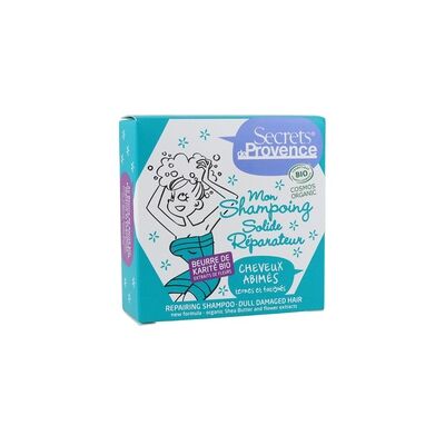 Champú sólido reparador orgánico Secrets De Provence - Cuidado del cabello Champú sólido reparador orgánico Secrets De Provence - Cuidado del cabello
