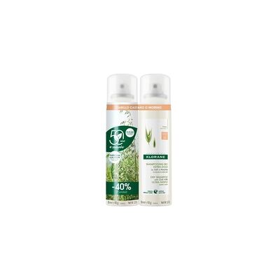 Champú Seco de Avena Klorane para Cabello Castaño - Champú Seco Champú Seco de Avena Klorane para Cabello Castaño - Champú Seco