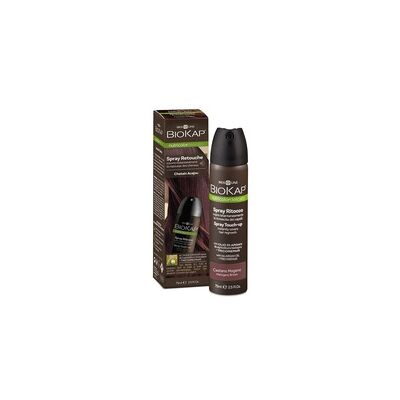 Spray Retoque Delicato Marrón Caoba 75 ml de crema - Biokap Spray Retoque Delicato Marrón Caoba 75 ml de crema - Biokap