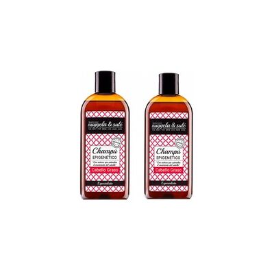 Duplo Champú Epigenético para cabello graso 2 unidades de 250ml - Nuggela & sule Duplo Champú Epigenético para cabello graso 2 unidades de 250ml - Nuggela & sule