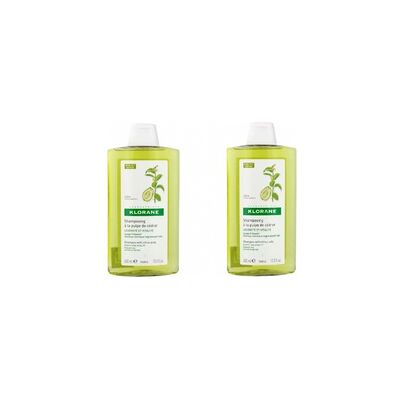Pack Shampoo Purificante de Limón - 2x400ml - Klorane Pack Shampoo Purificante de Limón - 2x400ml - Klorane