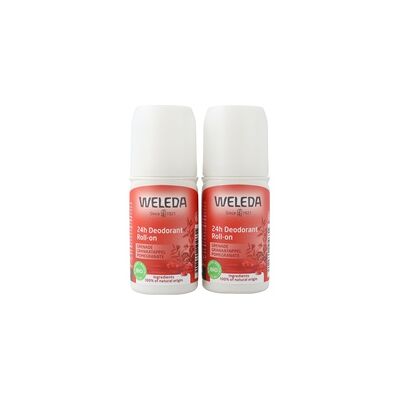 Duplo desodorante roll-on granada 24h 2 unidades de 50ml - Weleda Duplo desodorante roll-on granada 24h 2 unidades de 50ml - Weleda