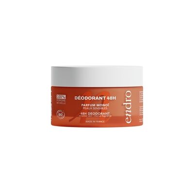 3 x Desodorante de monoï (piel sensible) 50 g - Endro Cosmétiques 3 x Desodorante de monoï (piel sensible) 50 g - Endro Cosmétiques