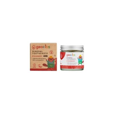 3 x Pasta de dientes mineral sin flúor (Kids) 60 ml - Georganics 3 x Pasta de dientes mineral sin flúor (Kids) 60 ml - Georganics