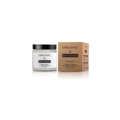 Crema Corporal Mandarin Orange y Manteca de Karité 100 ml de crema - Organic & Botanic Crema Corporal Mandarin Orange y Manteca de Karité 100 ml de crema - Organic & Botanic